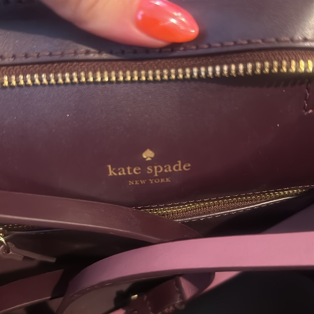 Kate Spade Purple Shoulder Bag - Picture 3 of 5